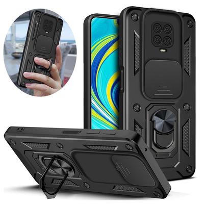 Funda Armadura Antigolpes Para Redmi Note 9s 9Pro Max Soporte de Coche Cubierta de Teléfono Protección Lente de Cámara Fundas Para Redmi Note9