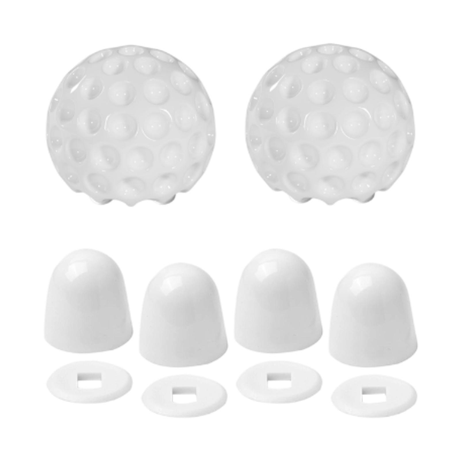 Toilet Bolt Covers Decor 2 Ceramic Covers Modern Toilet Bolt Bathroom Decoration