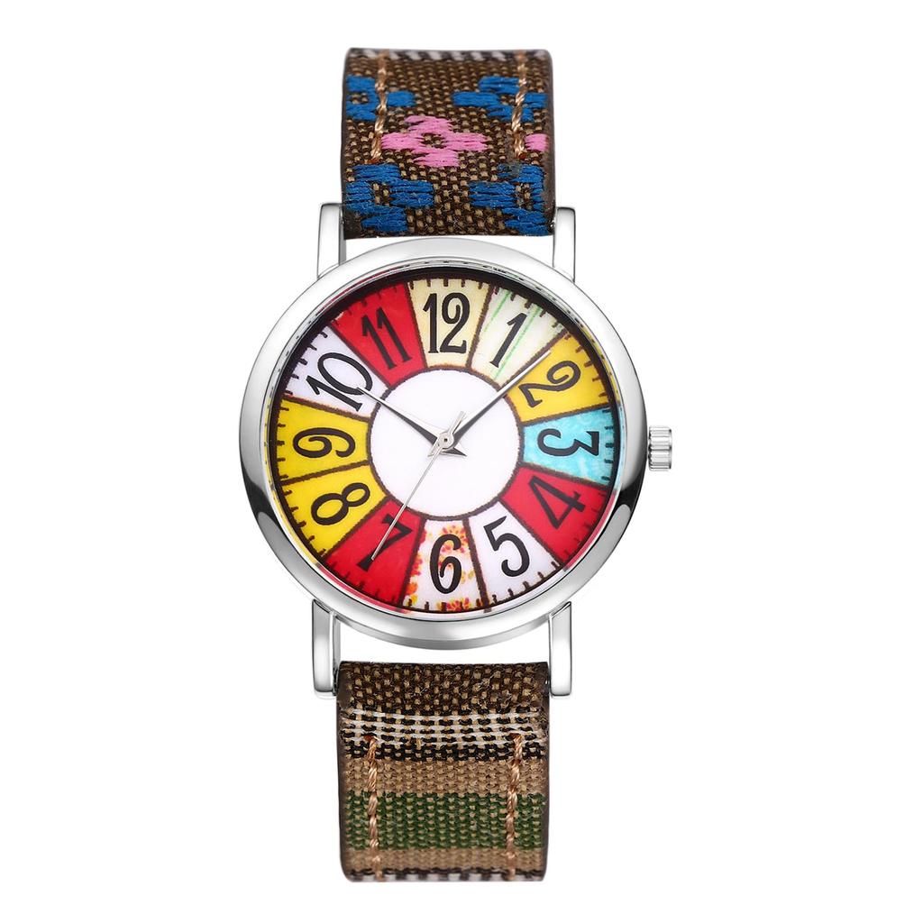 Bohemian Wristwatch with Braided Adjustable Genuine Quartz Analog Large Easy To Stylish Cute and Casual Day Gift for Her Women's Strap Length,