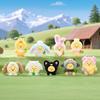 TOP TOY Disney Winnie the Pooh Plush Pendant Series Gachapon Blind Box Figure Plastic Model Premium Soft Vinyl Toy Birthday Gift Winnie the Pooh