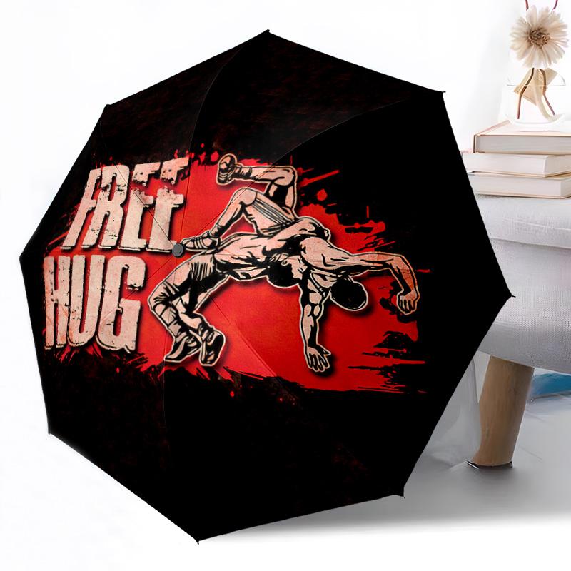 Bowling Strike Action Game Outdoor Automatic Umbrella Retractable Design with 8-Rib Durability Lightweight Perfect Gift for Friends Family