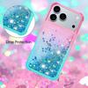 Luxury Shockproof Bling Glitter Phone Case For iPhone 13 Pro Max 12 Mini 11 X 10 XS 8 7 6 6S Dynamic Quicksand Bumper Back Cover