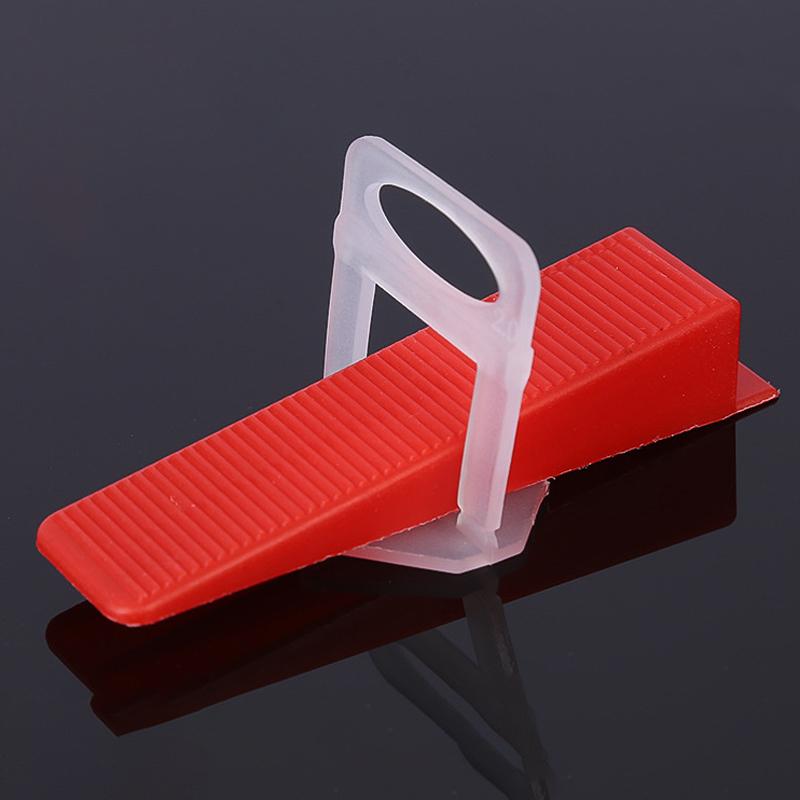 100Pcs Ceramic Tile Leveling System Clips Spacers Laying Clips For Tile Laying Floor Wall Construction Tools 1/1.5/2/2.5/3Mm