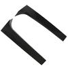 Pair Car Rear Window Side Wing Glossy Black Replacement for Mercedes Benz GLK Class X204 2009‑2015