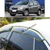 For Peugeot 2008 2014 2015 2016 2017 2018  Car Body Styling Sticker Plastic Window Glass Wind Visor Rain/Sun Guard Vent