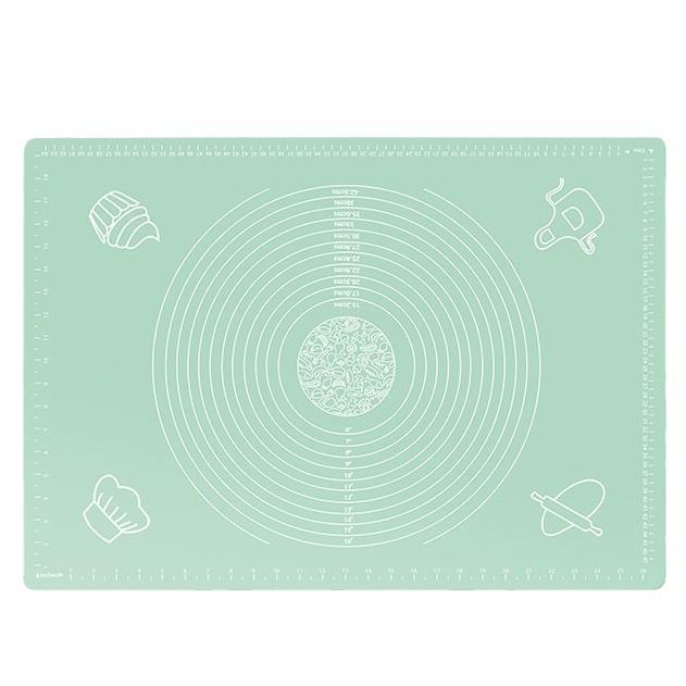 Thick Silicone Non-Slip Kneading & Rolling Mat for Baking