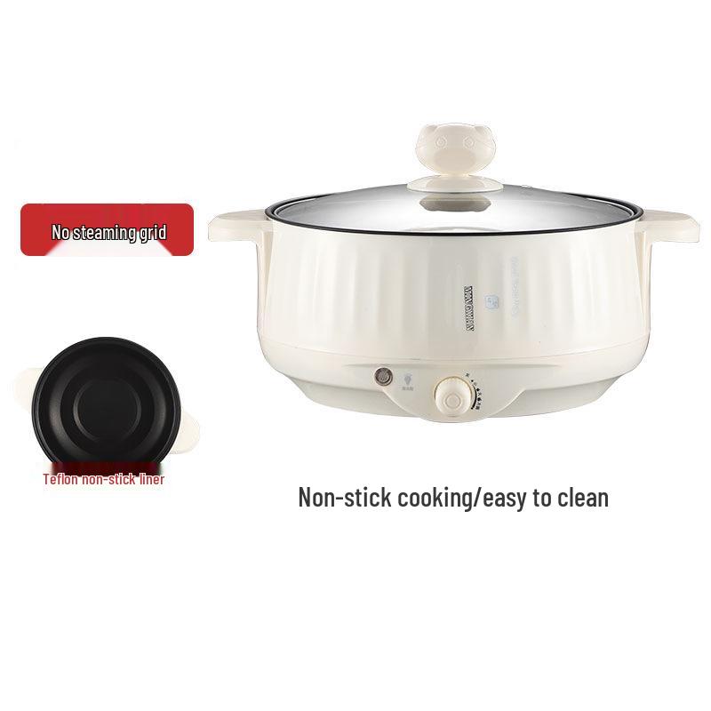 Multifunctional Electric Steamer & Cooker: Non-Stick Pot, Large Capacity, Rice Cooker & Hot Pot