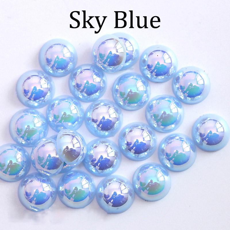 

2/3/4/5/6/8/10/12/14 мм акриловые бусины из АБС-пластика, имитация жемчуга, полукруглые бусины с плоской задней частью AB, цвета, для изготовления ювелирных изделий, аксессуары «сделай сам» 2mm x 500pcs