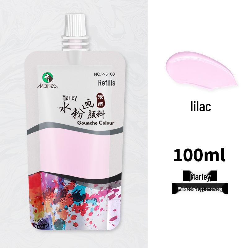 Mali Zmywalna Gwasz i Farba Wodna dla Początkujących Studentów - Słoiczki 100ml i 50ml, Idealne do Malowania Palcami DIY.