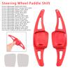 Steering Wheel Paddle Shifter Extension For VW Golf 8 Tiguan Aluminium Red