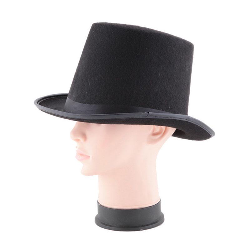 Tall Crown Top Hat Mad Hatter Victorian 