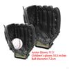 2 X Baseballhandschuhe mit Ball Ausrüstung, Sport Handfänger, Infield Pitcher Handschuhe,