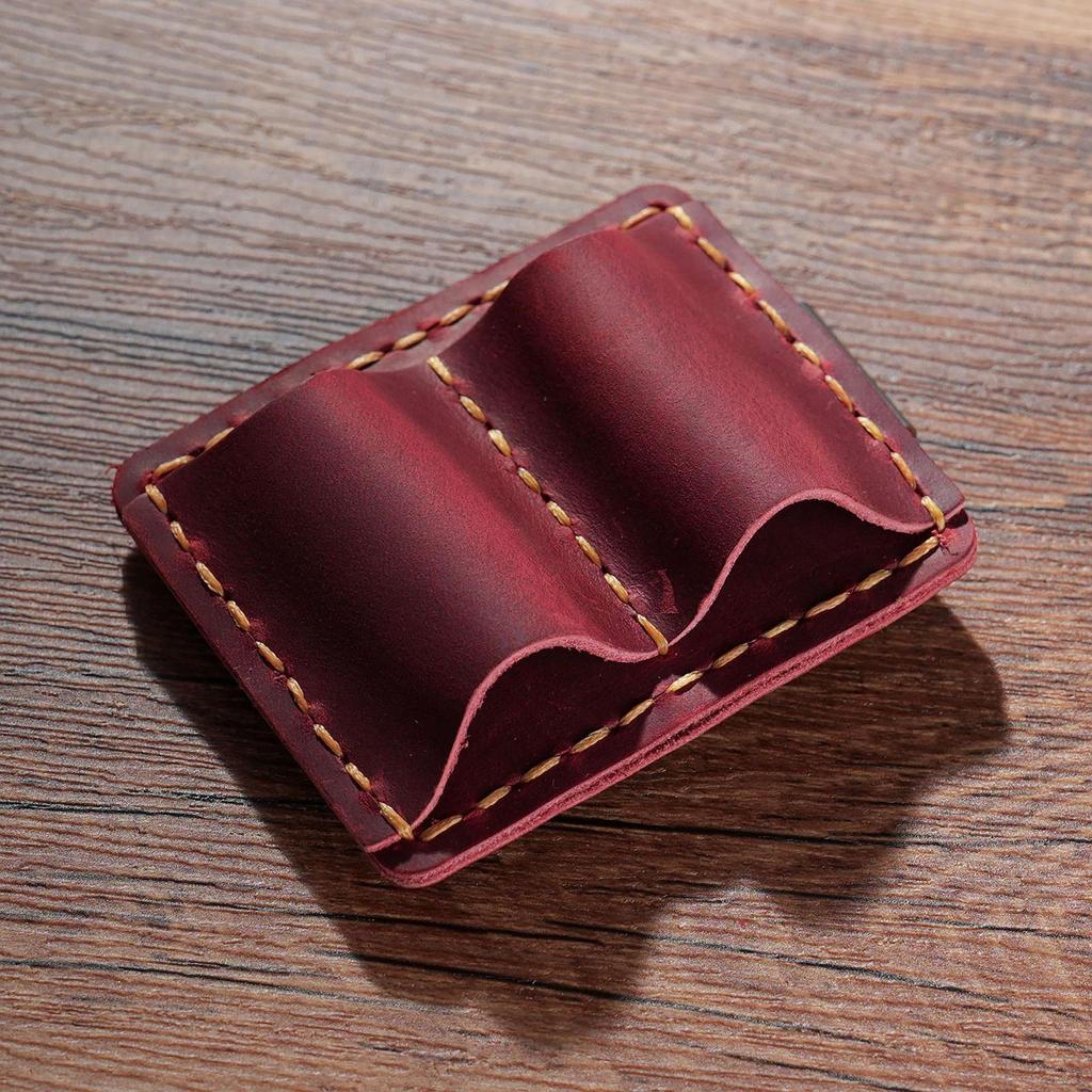 Double Pen Holder for Notebook with Metal Clip Sleeve Planners Books