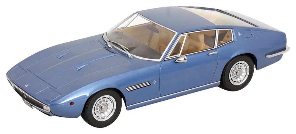 KK scale scale Maserati Ghibli Coupe 1969 Blue finished product 1/18 Metallic, (KKDC181271)