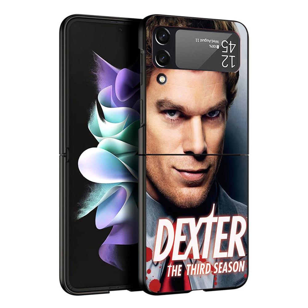

Чохол для телефону Dexter Morgan Чорний для Samsung ZFlip7 ZFlip6 ZFlip5 ZFlip4 ZFlip3 5G Жорсткий Захисний Galaxy Z Flip 3 4 5 6 7 Samsung Z Flip 6