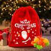 5/10pcs Drawstring Pouch Christmas Velvet Bags Jewelry Packaging Storage Bag  For Christmas
