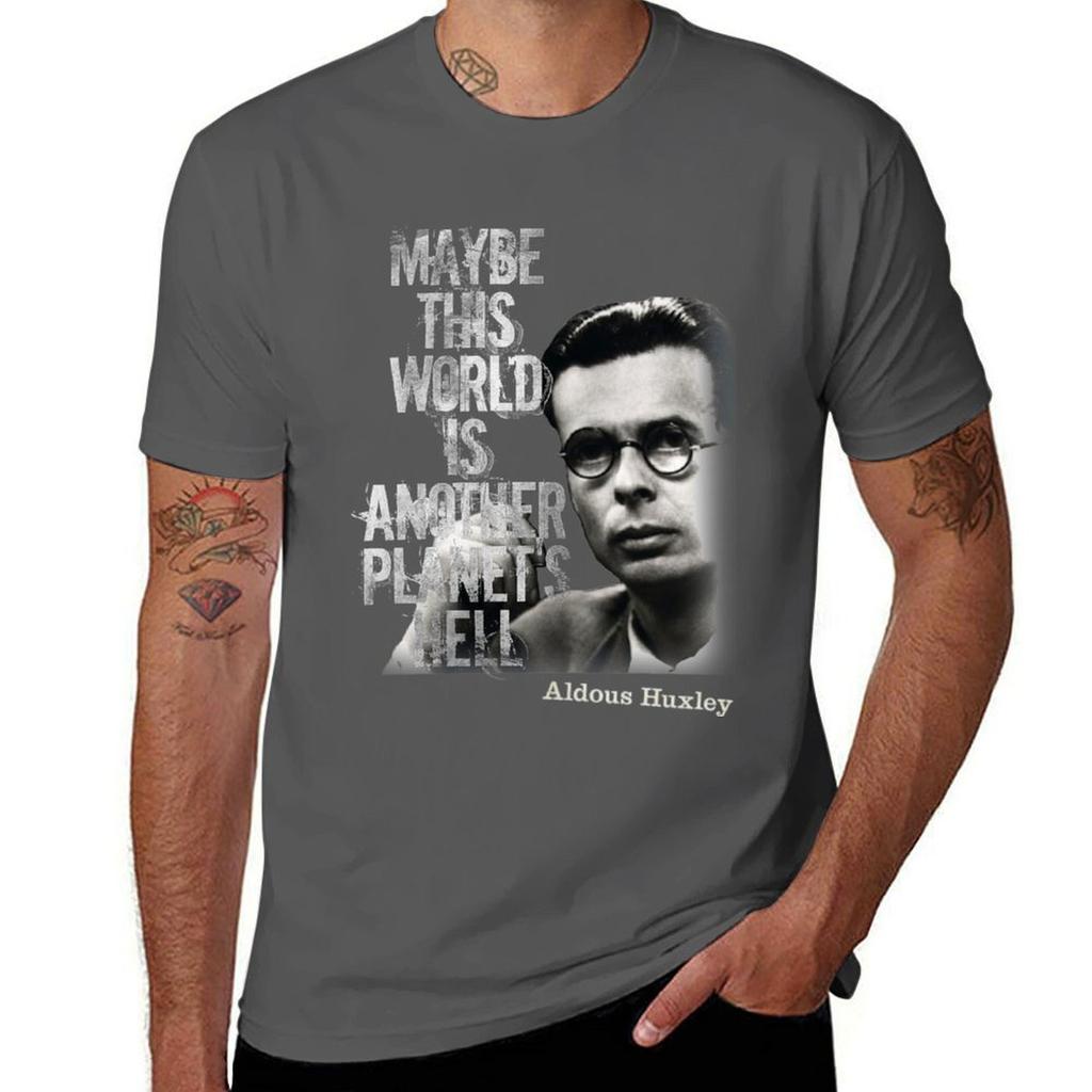 Aldous Huxley Quote TShirt Quick Dry Fishing TShirt