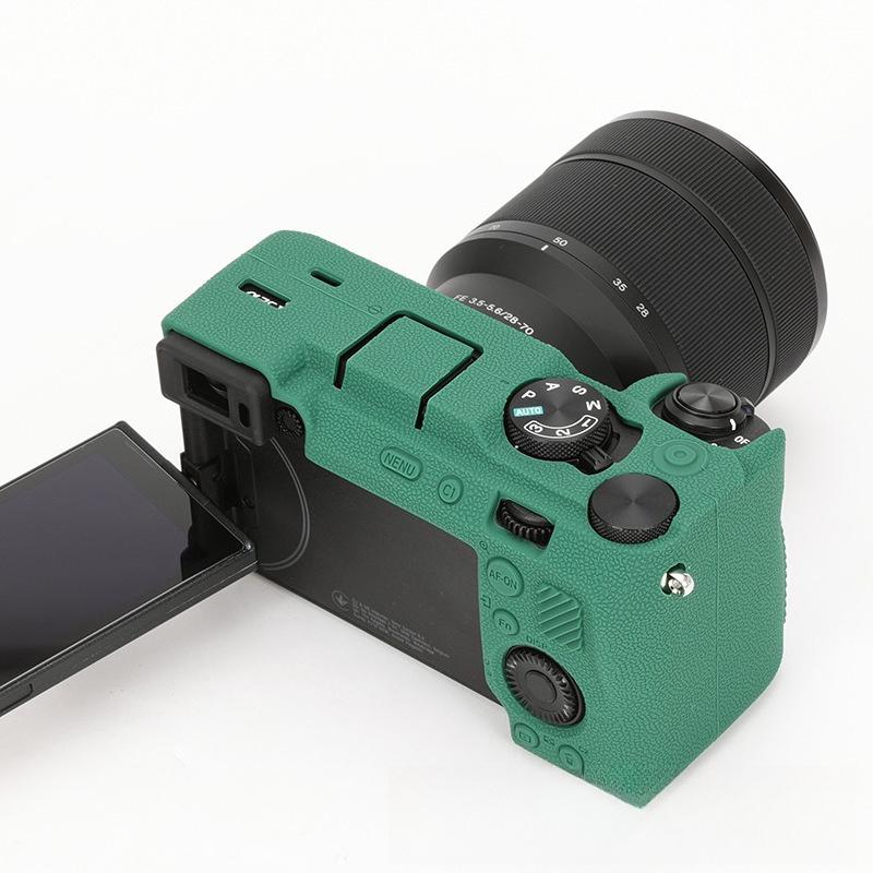 Silicone Cases for Sony A7CR and A7CII, Camera Bags for A7CR Mirrorless Cameras, Anti-Fall Protective Cases for A7CII Cameras