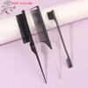(YOUU06)3Pcs Hair Styling Comb Hair Brush Set, Teasing Edge Brush Rat Tail Comb For Curly/Straight/Wet/Dry/Long/Shot Hair