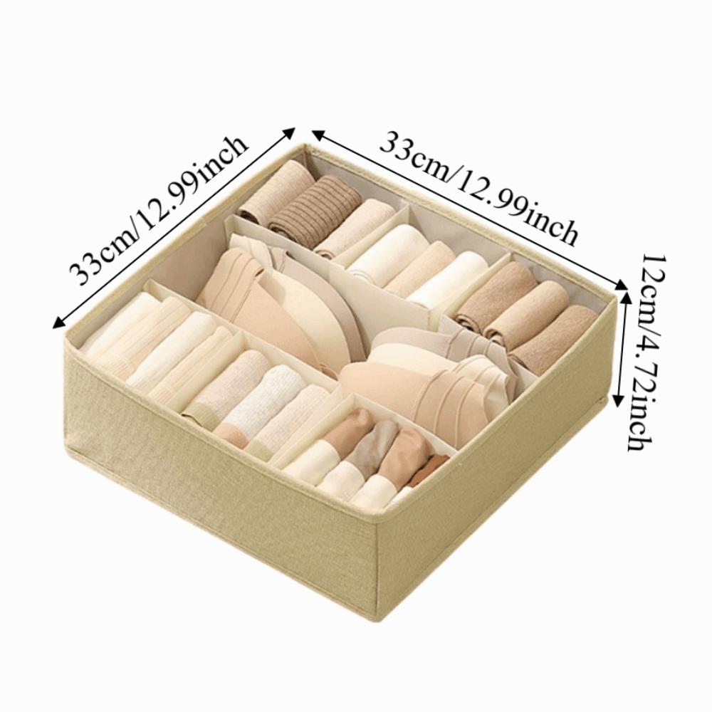 Dustproof Bra Storage Case Foldable Wardrobe Socks Organizer Convenient Underwear Storage Box  Home