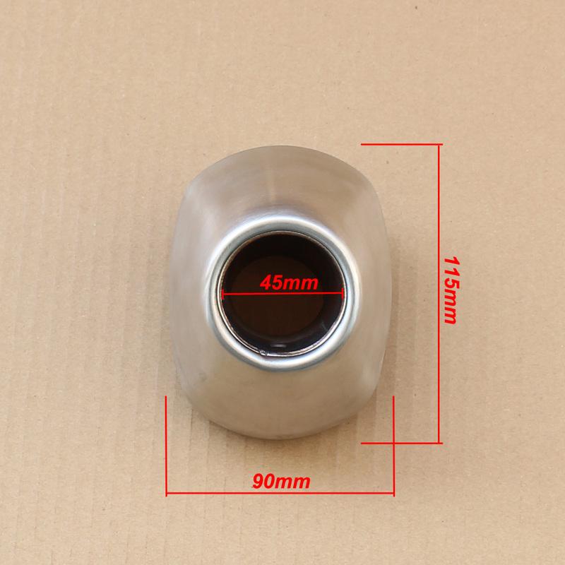 Stainless Steel End Cap Tip for FMF Motorcycle Exhaust Muffler Pipe Replacement Part