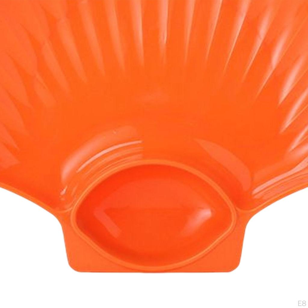 Dumpling Plate with Sauce Compartment Serving Holder Platter Tray for Party