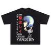 2026 New EVA Ayanami Asuka Anime Printed T-shirt Men's and Women's Sports Fashion T-shirt Summer Tee