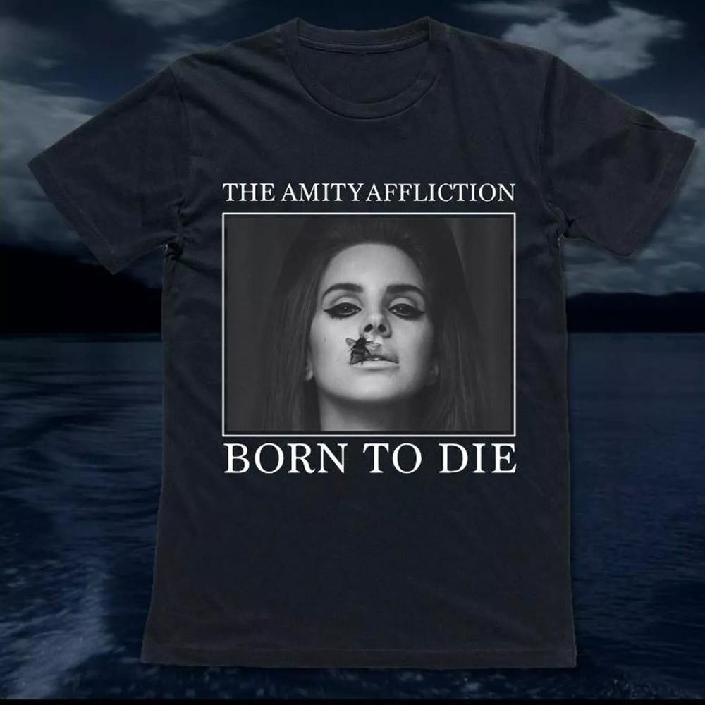 Футболка унисекс The Amity Affliction band born to die Черный Хлопок Размер S-5XL L