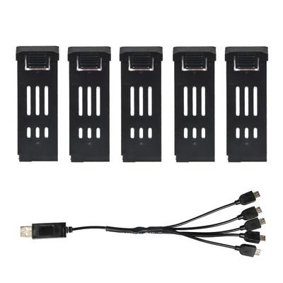 3,7 V 1200 mAh Lipo Batterie mit Ladegerät Einheiten Kabel Für E58 JY019 RC Drone Ersatzteile Ersetzen