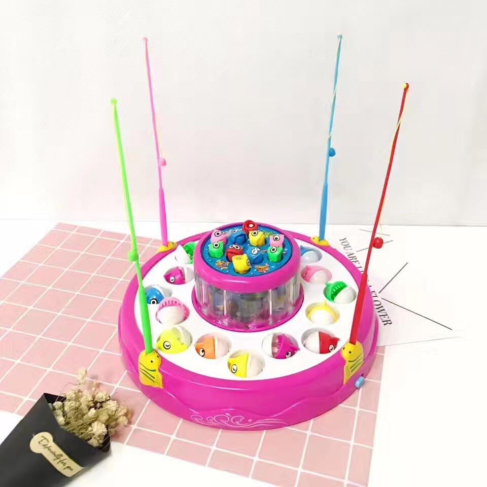 Magnetic Fishing Toy For Kids With Music And Battery Power Educational Toy For Early Learning