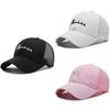Embroidery Baseball Letter Cap Lightweight Sun Protection Breathable Hat Gift