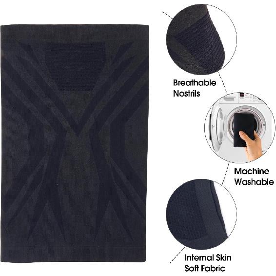 Winter Neck Warmer Gaiter;Ski Mask Balaclava Windproof Face Mask Unisex Face Cover For Cold Weather