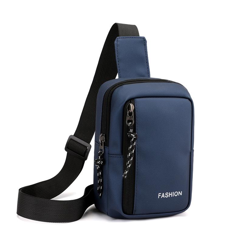 Unisex Chest Bag Simple Storage Bag Lightweight Travel Small Backpack Crossbody Bag Fashion Casual Single Should Bags