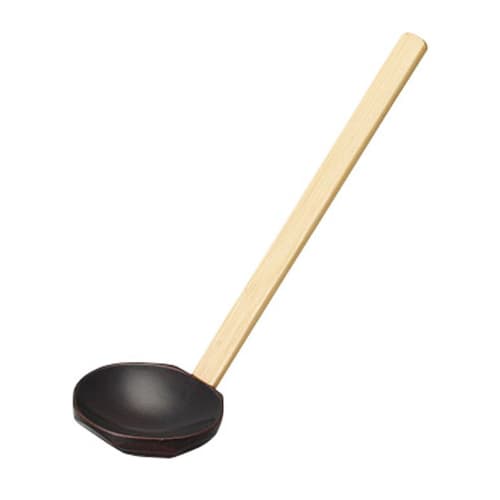 Koyo Pottery Wooden Ladle, Single-Serve (Small), Candy, C7003032