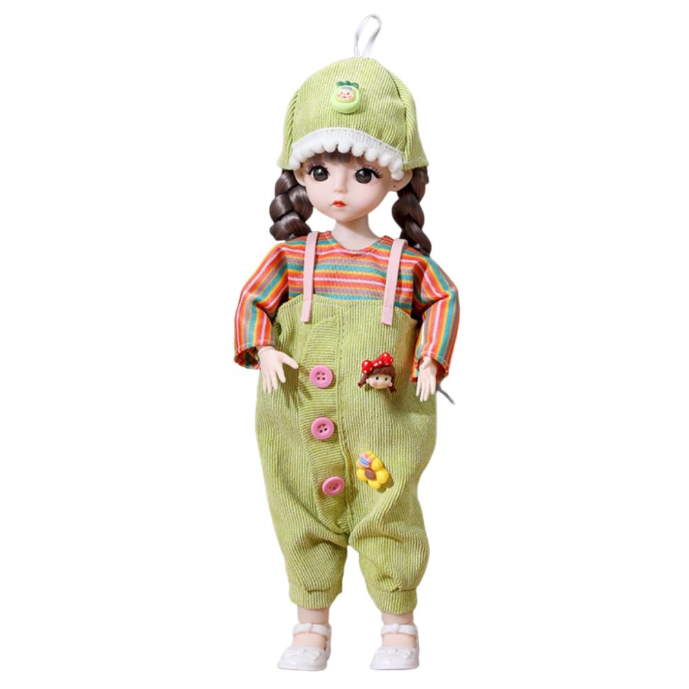 Mode Design Pop Jurk Set Mooie Jurk Met Schoenen Pop Vervangende Kleding Hoed Accessoires Pop Kleding Pak