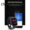 Y68 Waterproof Heart Rate Blood Pressure Monitor Smart Bracelet for iOS Android
