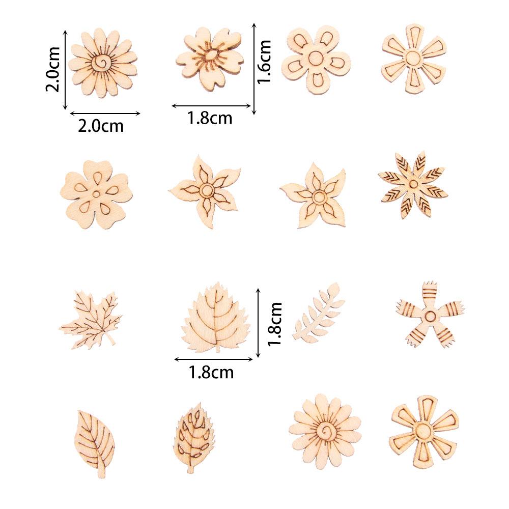 DIY Paint Natural Wood Slice Wooden Decoration Doodle Educational Toy Scrapbooking Embellishments
