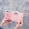 Korean Version of The Simple Small Wallet 30% Buckle Coin Purse Large-capacity Wallet Multifunctional Short Ladies Wallet.