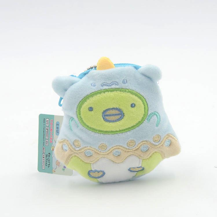 Plush Coin Purse With Keychain And Headphone Storage For Kids And Teens