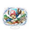 Stand Acrilico Grande Ornamenti Cartone Animato Pirata Luffy Sauron Espositore da Tavolo Spettacolo di Fumetti Vendita All'Ingrosso Consegna