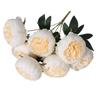 Simulated 7- Bouquet Of And Herbaceous, Perfect For Weddings, Home Decorations, Wall Displays, And Hand- Bouquets.
