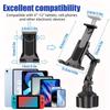 Car phone holder, car cup holder drink holder phone navigation holder, adjustable rotating phone holder