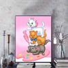 Disney Diamond Painting Mary and Her Three Siblings Illustration Mosaic Embroidery Diamond Painting Cross Stitch Home Decor 5D DIY