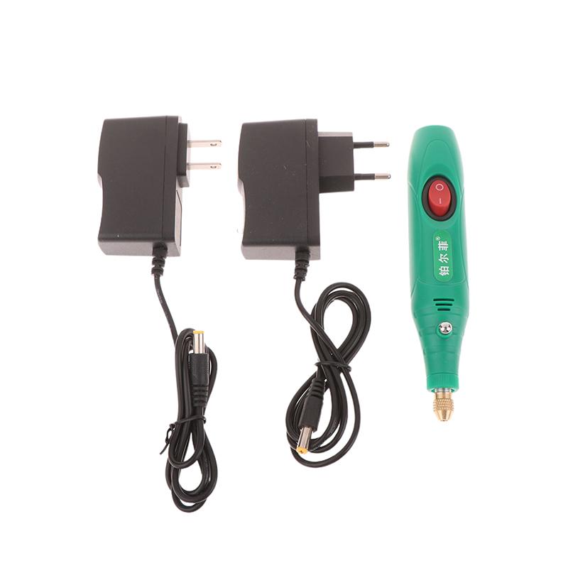 Eu/Us 24Pcs 110-240V Mini Drill Polishing Engraver Pen Grinder Electric Rotary Tool Grinding Machine Miniature Household Tool