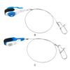 Steel Wire Fishing Release Clip With Swivel Trolling Release Clip Fishing Tension Tool  Sea Fishing