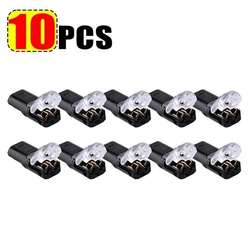 

1PCS Black Waterproof Plug Wire Connector 2 Pin Way Cable Plug Car Electric Wire Snap Connectors Strip Terminal Wire Connector