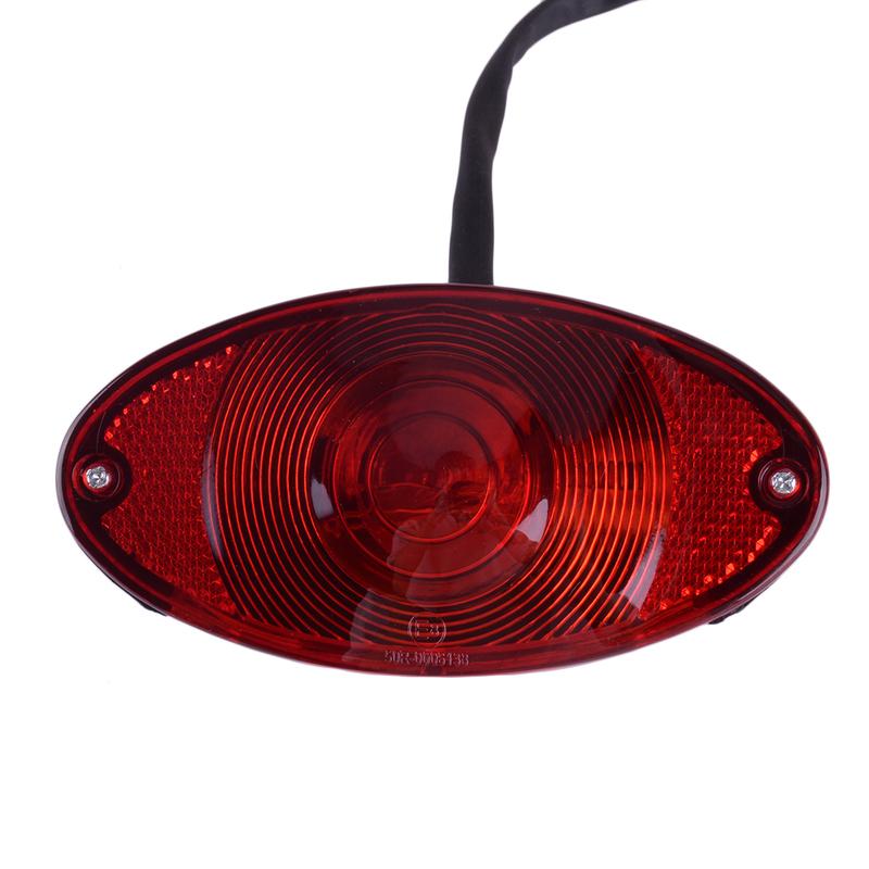 12V Rear Tail Light Brake Stop Lamp Fit for Kazuma Dingo Falcon 110cc 150cc 250cc Quad Bike ATV Go Kart Buggy