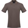 Solid Cotton Ribbed Collar Polo Shirt Men Tops EM005239-AF10497-U6200