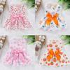 Spring Summer Cat Princess Dress Pet Sunflower Skirts Pet Clothes Comfortable Soft Puppuy Dogs Cats Dress