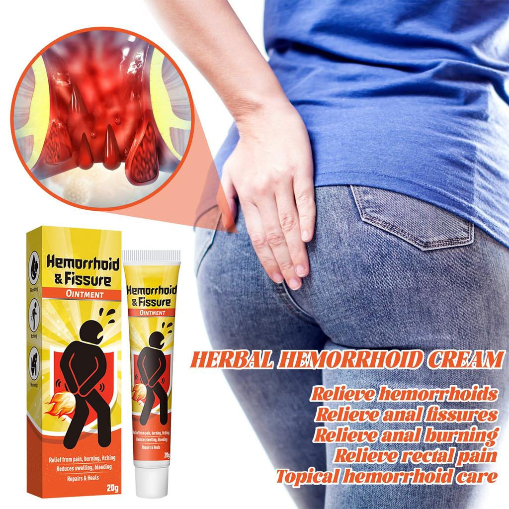 Cream For Men And Women, Cold Compress For Internal And External Use, Tuo Herbal Hemorrhoid Cream